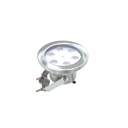 Reflektor podwodny LED  PXYH145G 6 / 9 / 12 / 18 Watt dowolny kolor + RGB  IP68 stal nierdz.